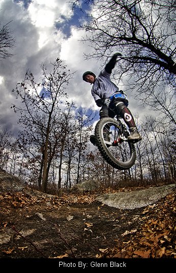 Jeff Putman Trail Riding on a 24" MUni