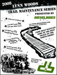 2008 Lynn Woods Trail Maintenance Poster