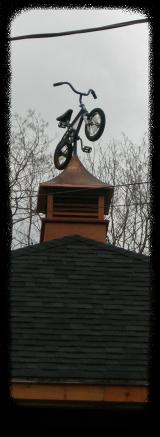 BCE's Bicycle Weather Vane