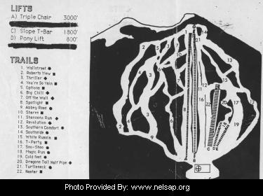 The Highland Ski Trail Map (Est. 1994)